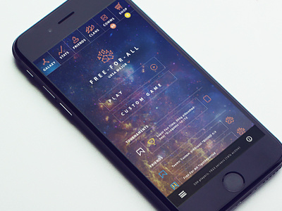 Galcon Redesign Interface galcon game interface ios iphone space ui