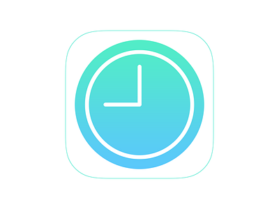 Secret iOS Icon app circle gradient icon ios