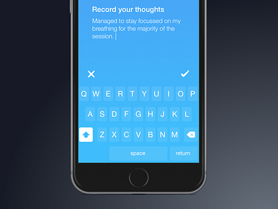 Thoughts on custom keyboards and the UINavigation Bar app details ios iphone