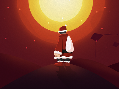 Marry Christmas ander dribbble illustrator marry christmas