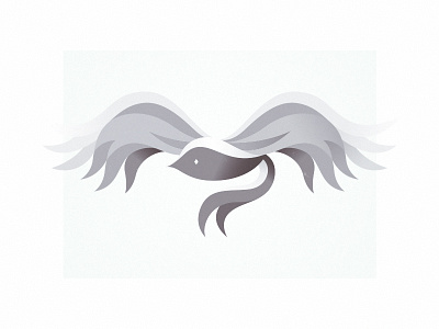 b0rd bird black and white illustration simple