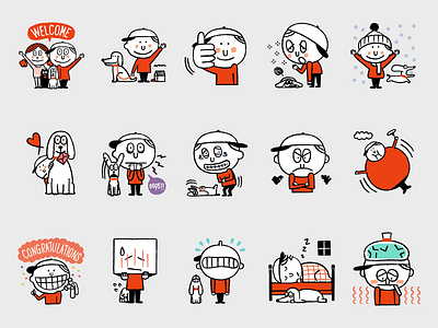 Jack and Max (BAND Stickers) band jackmax stickers