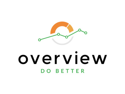 Overview Logo branding logo