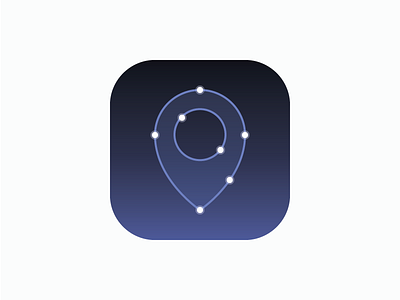 Starfinder app finder icon ios location night sky space star