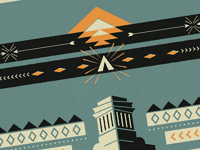 close up poster texture tribal ut vector