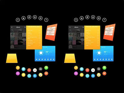 Virtual Reality blck os concept framer.js operating system redesign