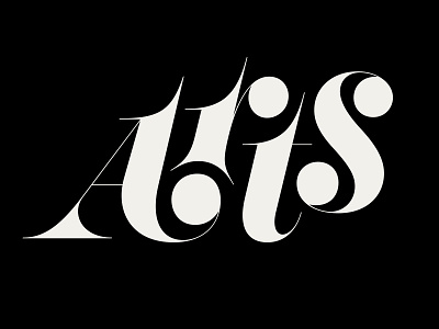 Arts lettering