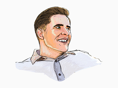 Guy Portrait face illustrator portrait