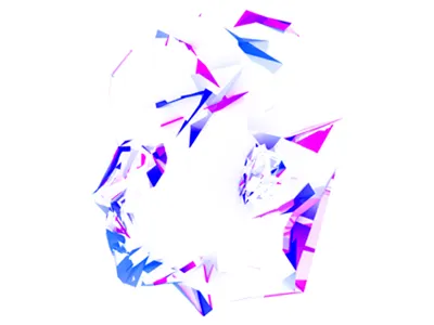 Head Construction 2d 3d design digital experimental glitch graphic head pattern sketch style