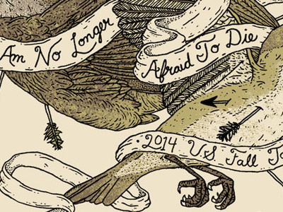 TWIABP arrows banner birds illustration poster tour twiabp