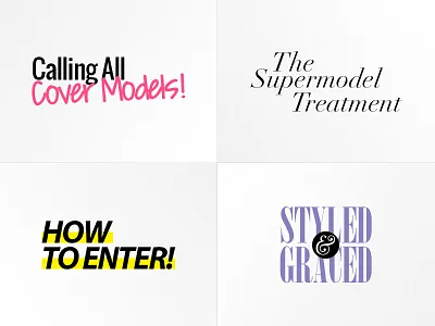 Cover Lines Type Treatment cover lines fonts magazine models navigation saucony type treatment womens running womens running magazine