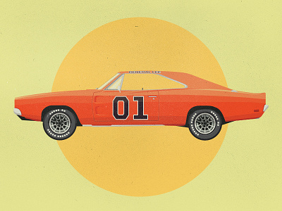 The General auto car dukes general general lee motor tv