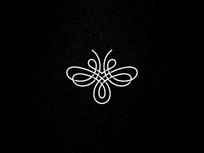 Bee bee kakha kakhadzen line logo mark symbol