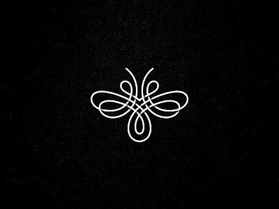 Bee bee kakha kakhadzen line logo mark symbol
