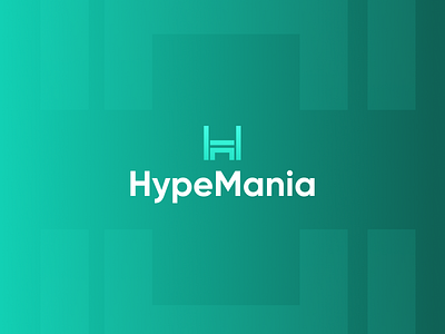 Hype Mania logo branding design logo typography vector