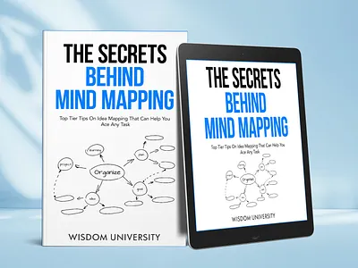 The Secrets Behind Mind Mapping amazon kdp book cover book cover art book cover artist book cover design book cover designer book cover for sale book design ebook ebook cover epic epic book epic book covers epic bookcovers epic covers hardcover paperback professional book cover self help book cover the secrets behind mind mapping