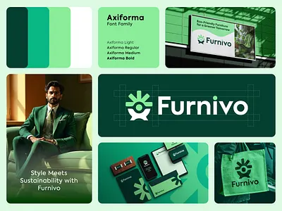 Furnivo –Brand Identity Design brandguidelines branding ecobrandidentity ecofurniturelogo furniture logo furniturebrandidentity furniturebranding furniturebrandlogo furniturebusinessbranding furnitureidentity furniturelogodesign furnivologodesign greenbranding logo logodesign minimal logo minimalistfurniturelogo modernbranding sustainablefurniturebranding visual identity