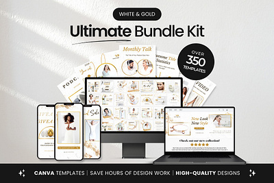 White & Gold Social Media Bundle Kit canva bundle kit canva template canva template bundle canva templates gold social media bundle kit instagram white and gold instagram white marble social media bundle social media bundle kit social media canva social media pack social media quotes social media strategy social media template social media white gold white and gold white gold white gold canva bundle white gold templates white marble canva