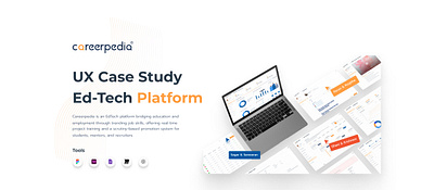 Careerpedia Ed Tech Platform ( Product ) UX Case Study careerpedia case study design thinking design thinking process e learning e learning case study ed tech ed tech case study live plafrom problem solving product design ui user interface ux ux case study website