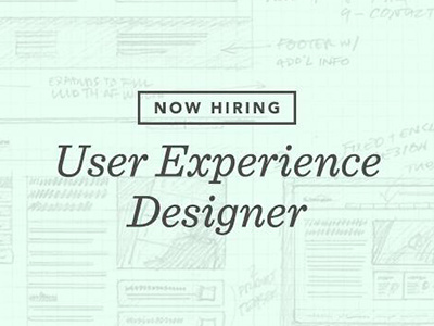 Hiring UX Designer breather job montreal ux