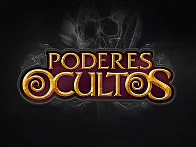 Poderes Ocultos battle card game logo logotype ocultos poderes scenes tcg tinoco