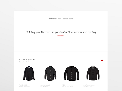 GetMenswear clothing design fashion menswear montreal tumblr