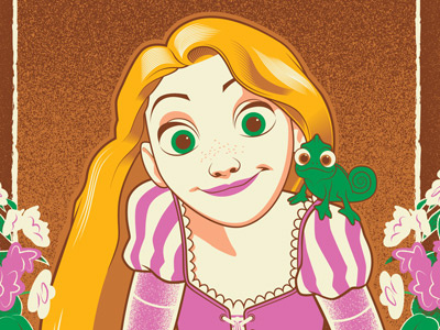 Tangled Rapunzel close-up derby disney nakedderby rapunzel scott tangled