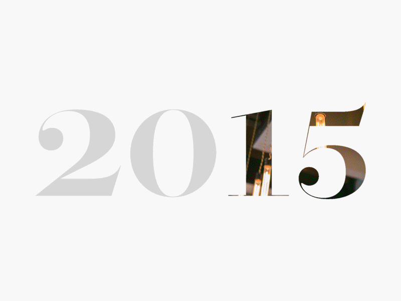 Two Thousand Fifteen 2015 gif happy new type typography year