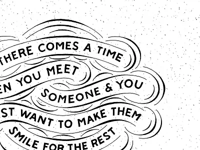 Handlettered Quote decorative flourishing handlettering lettering ornate type typography