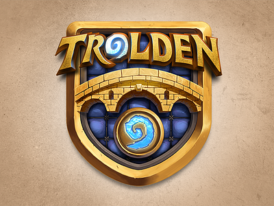 Trolden Logo cards hearthstone logo trolden warcraft