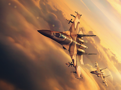 Su-27 3d aircraft collage element 3d fighter jet jet plane su 27 sukhoi superiority fighter supermaneuverable