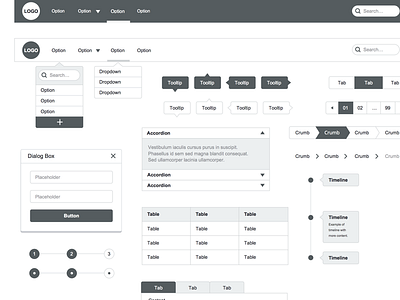 UIFrames PRO development kit mockups prototype ui ui kit uiframes uikit web design wireframes