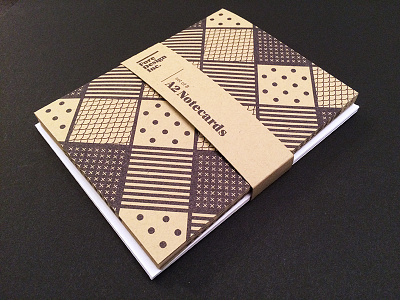 Mod Quilt A2 Notecards cards notecards packaging pattern print