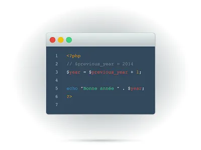 Happy New Year 2015 code php window