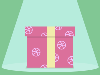 Gift dribble gift icon