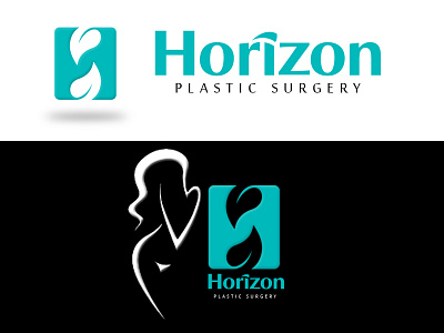 Horizon Plastic Surgery Logo business branding logo