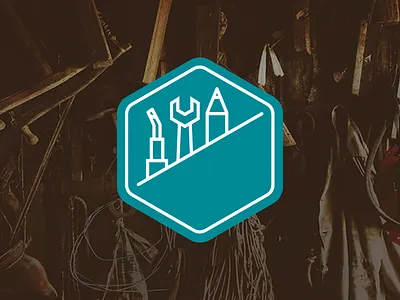 Geekwerkstatt geekwerkstatt hexagon line pencil petrol rounded soldering iron tools white wrench