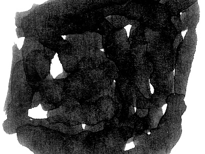 Ink meets paper black and white ink marker scribbble scribble texture what do you see
