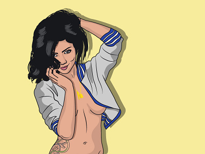 Jhene Aiko illustration jhene aiko portrait