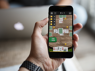 Copag Truco Screen app copag game mobile tinoco truco ui ux