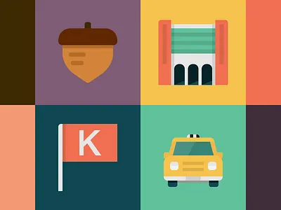 Fatherhood acorn announcement baby flag hospital taxi