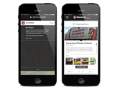 Mobile App Screens2 mobiledesigns nfl