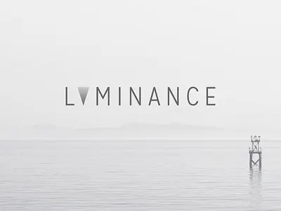 Grvdient gradient logo lvminance photography wordmark