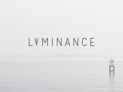 Grvdient gradient logo lvminance photography wordmark