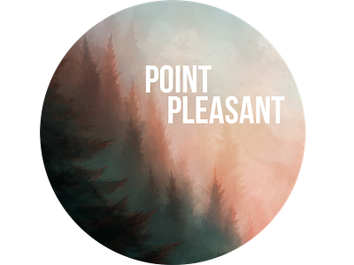 Point Pleasant design illustration point pleasant sticker