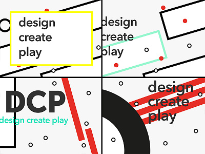 design create play - 2 ci geometric graphic idea