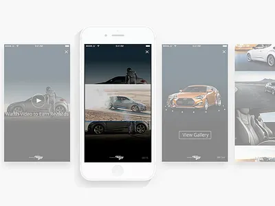 Mobile Rich Media Ad Concept - iOS 8 brand advertising interaction design ios 8 ios8 mobile rich media ui ux