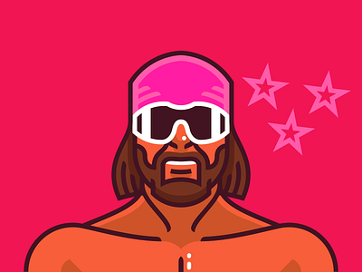 Macho Man Randy Savage randy savage wrestling wwe wwf