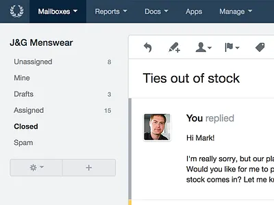 Helpscout Conversation conversation help scout icons interface simple ui