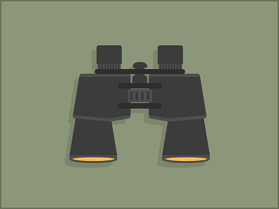 Binoculars illustration